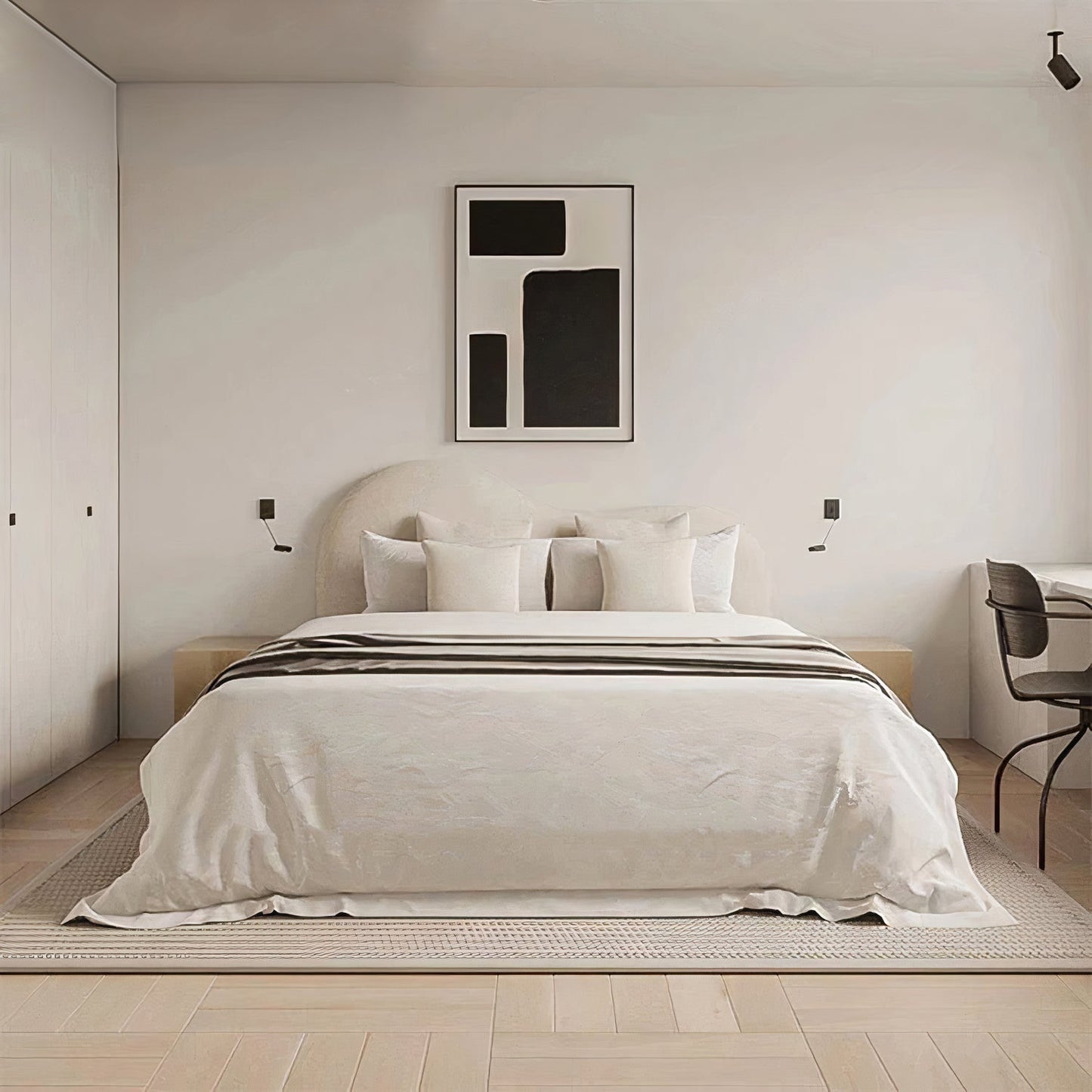 Modern Round Bed