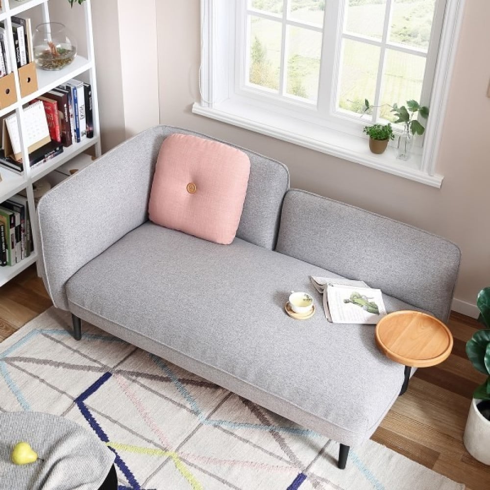Modern sofa with table