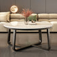 Round coffee table with elegant design