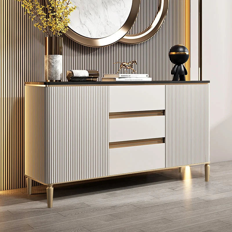 Modern wardrobe with a luxurious touch 