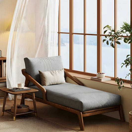 Attractive wood patterned relaxation sofa