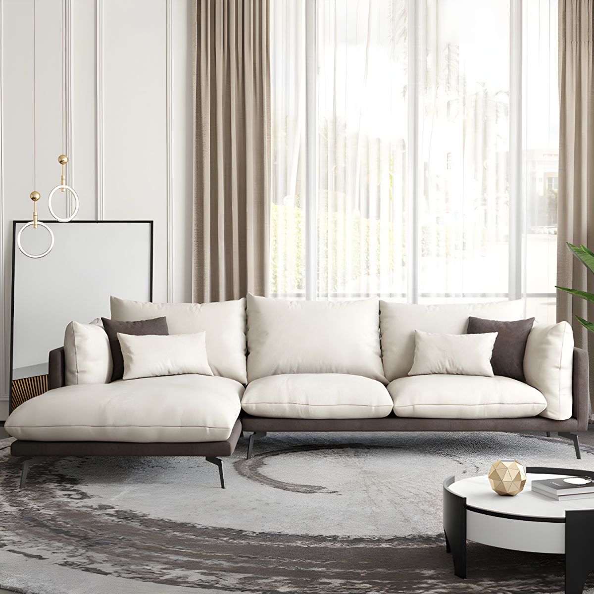 High-end corner sofa
