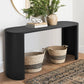 Streamlined entrance console