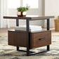 Geometric side table