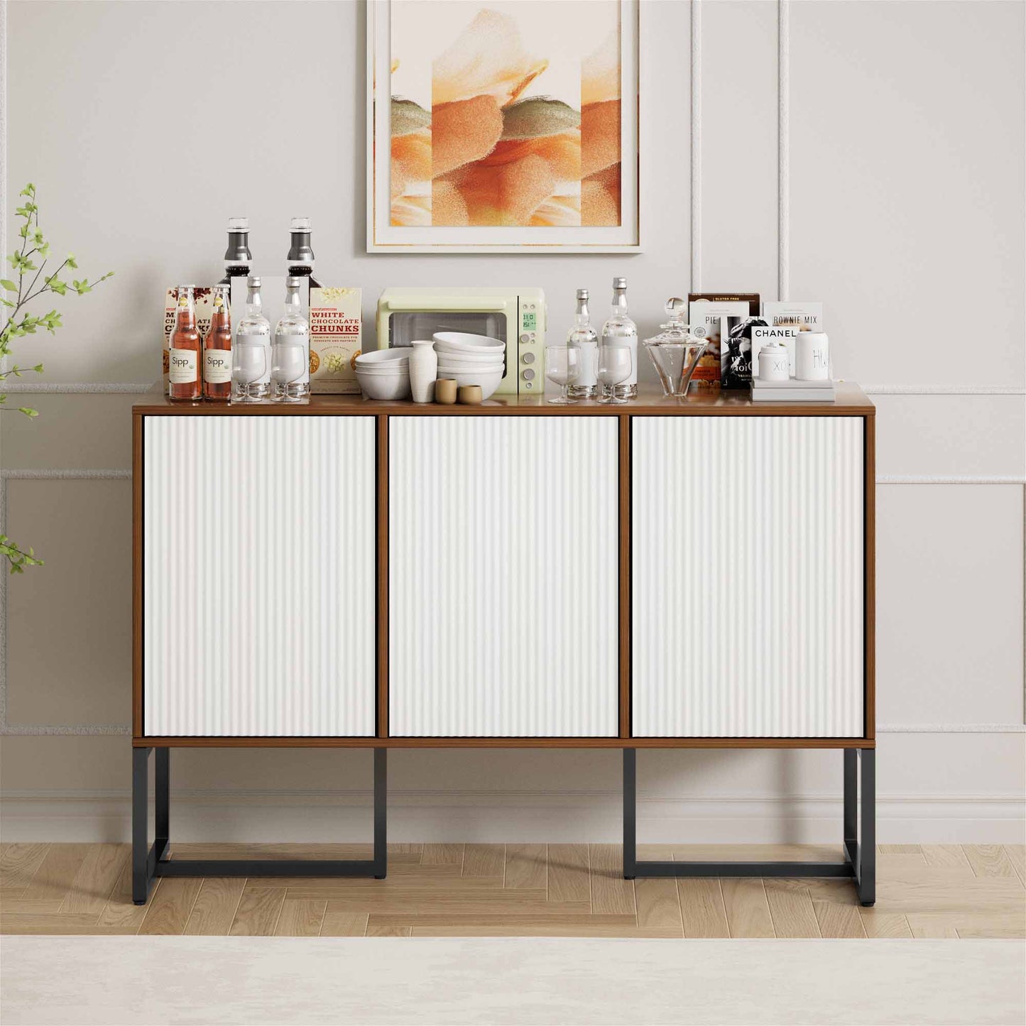 Buffet with a luxurious touch