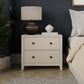 A distinctively designed chest of drawers