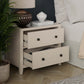 A distinctively designed chest of drawers