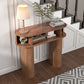 Modern wooden console
