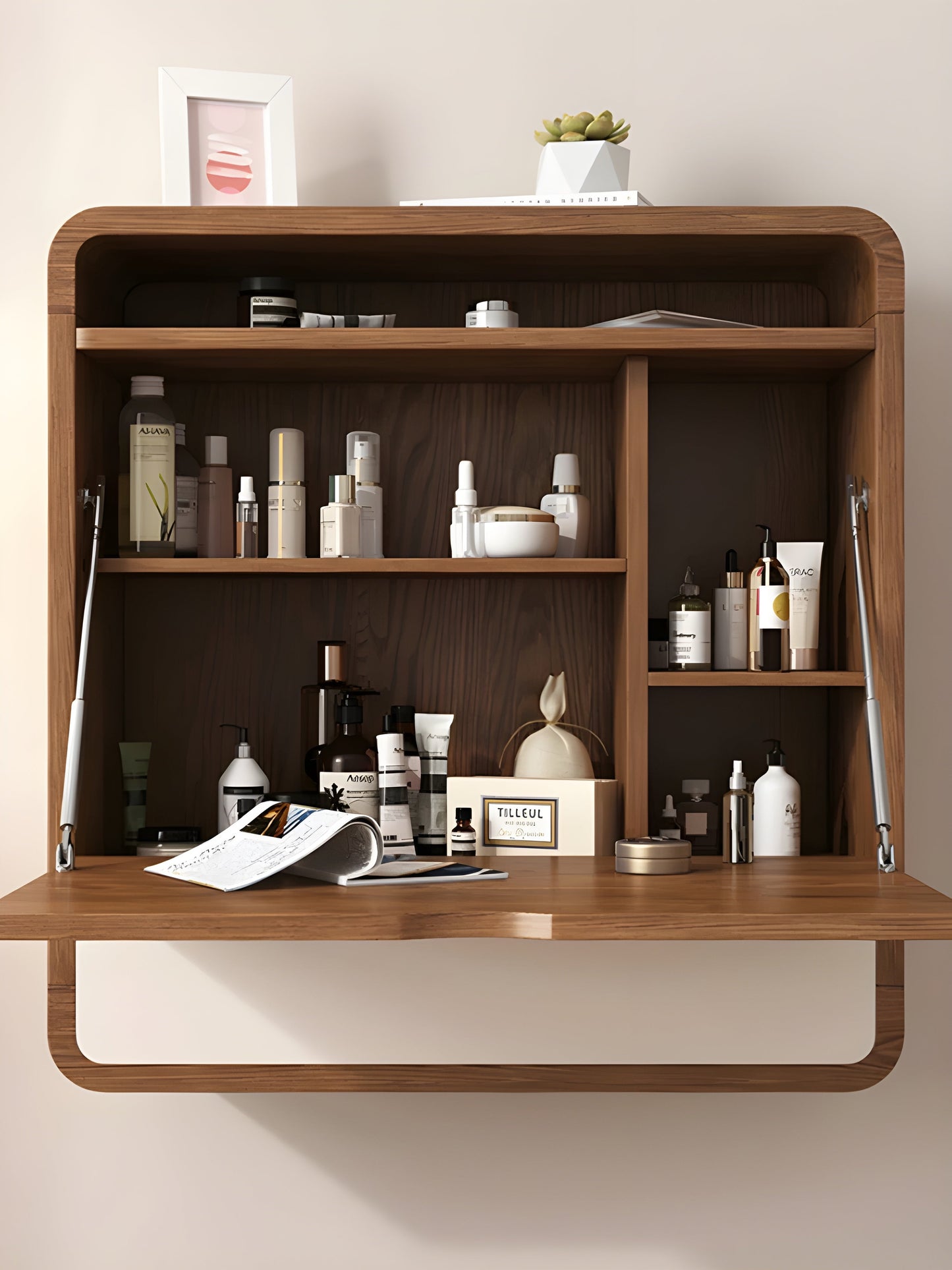 Multi-purpose hanging cabinet 