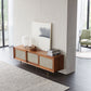 wooden TV table