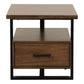 Geometric side table