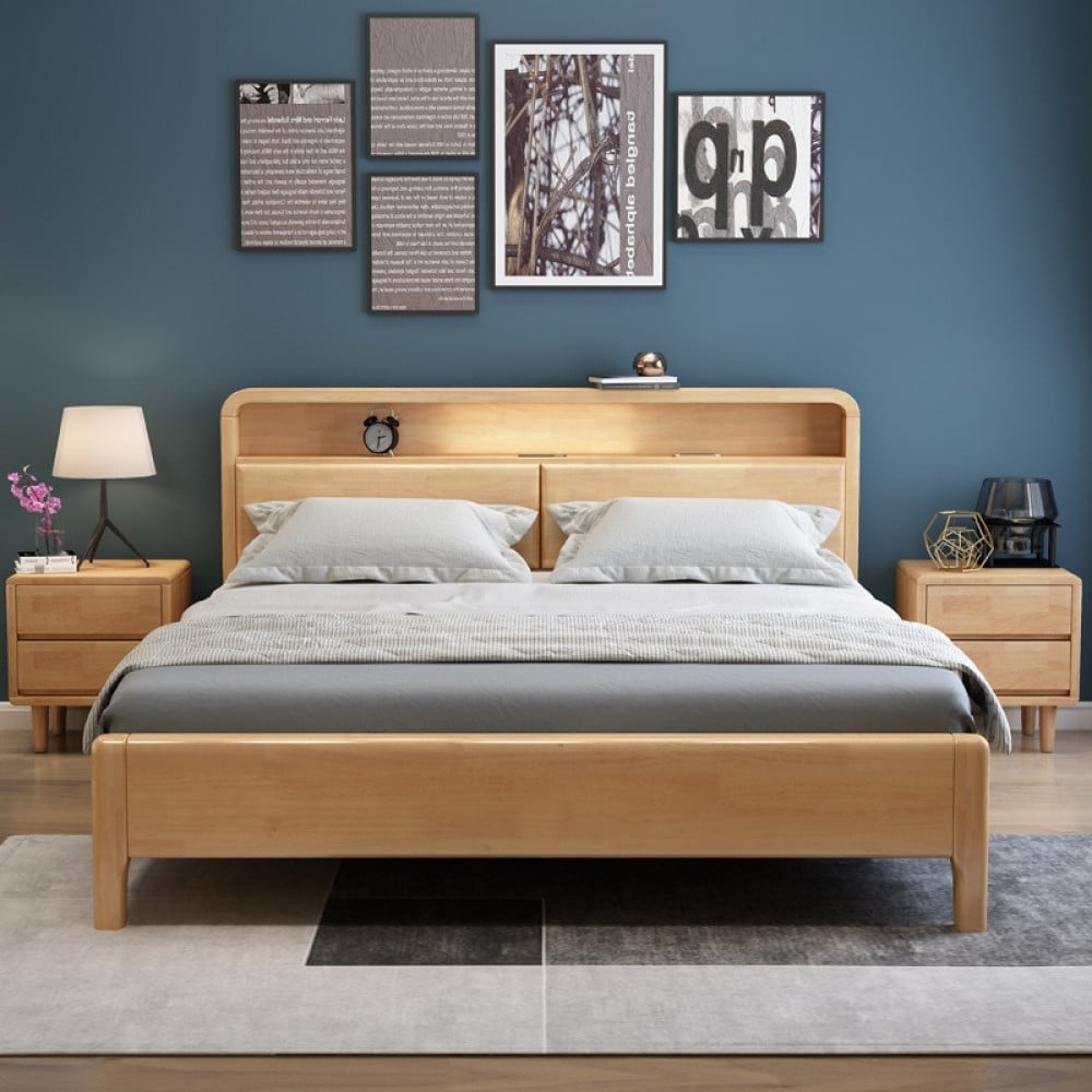 Lauren wooden bed