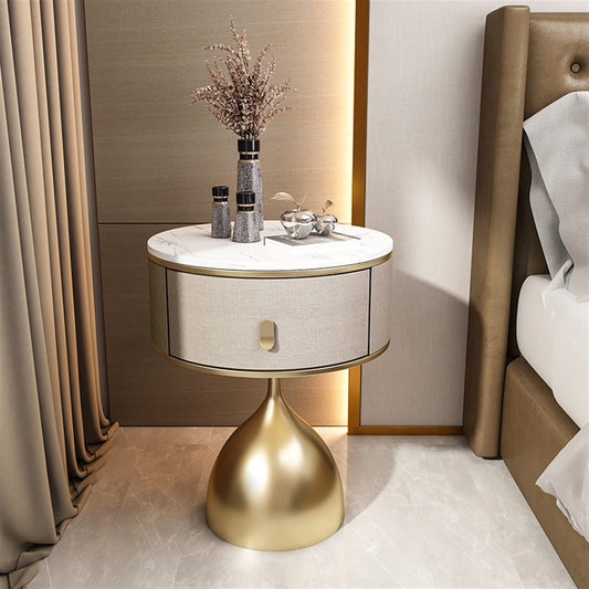 A distinctively designed chest of drawers