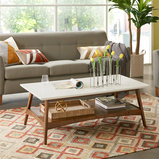 Modern wooden coffee table