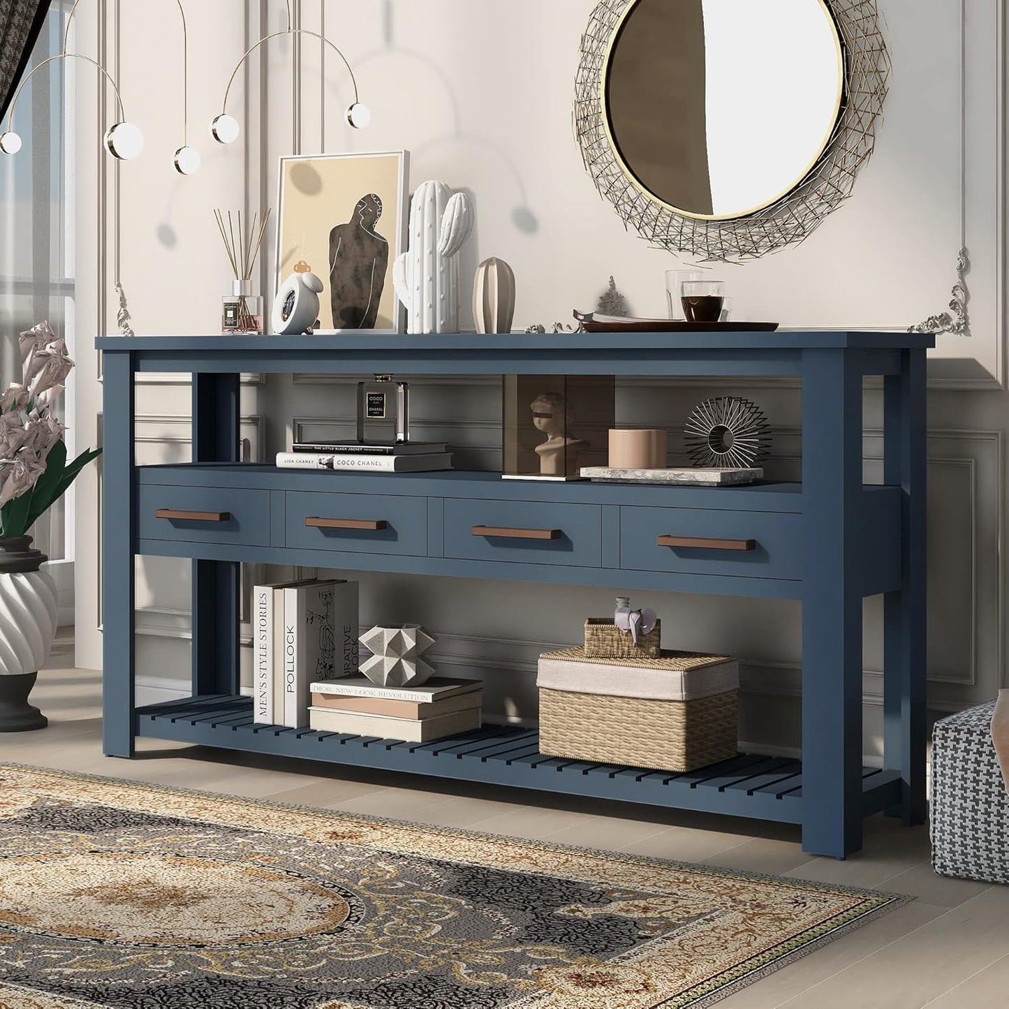 Modern console with elegant design