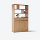 wall partition with cabinet 
