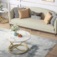 Coffee table with a stunning geometric design