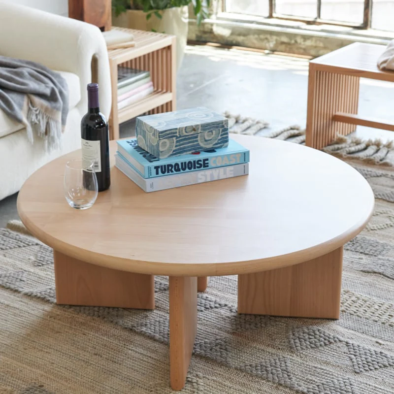 Luxury wooden coffee table 