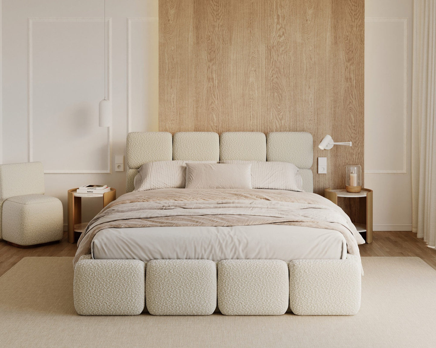 Bum Plus Bed Off White