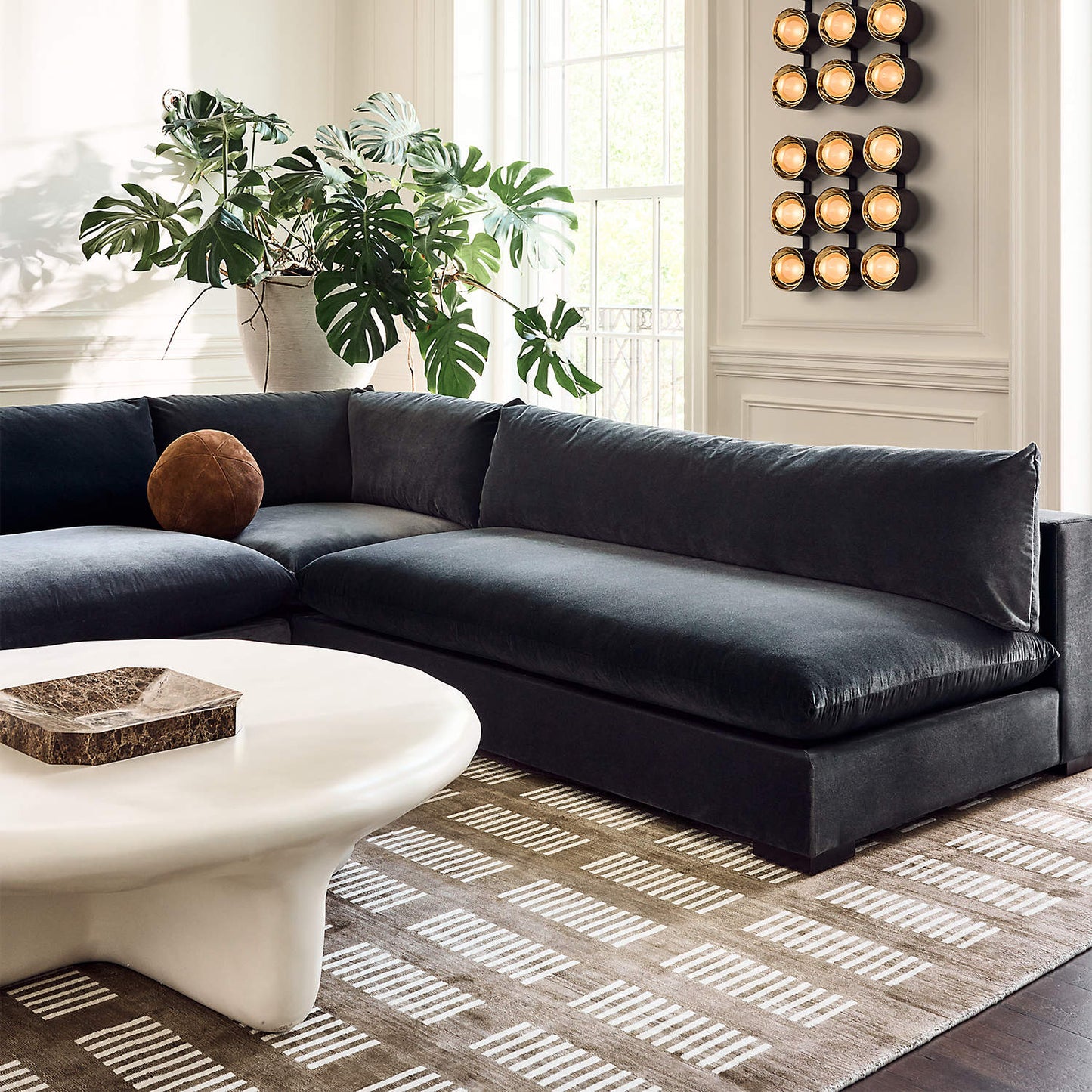 stylish modern sofa