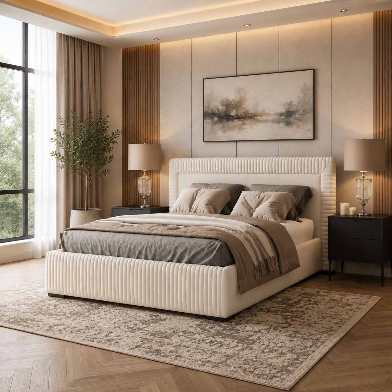 سرير وود مودرن