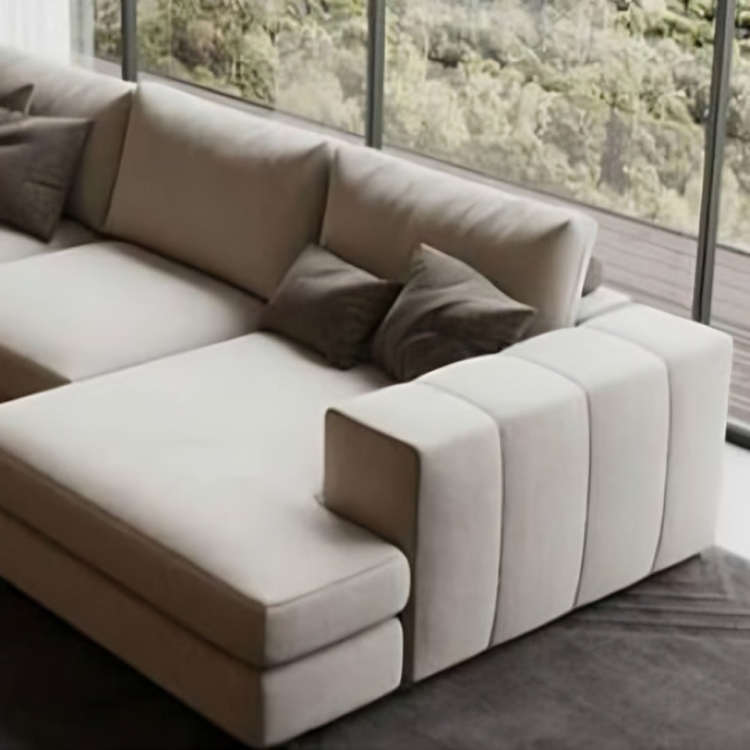 Luxury design living room corner sofa