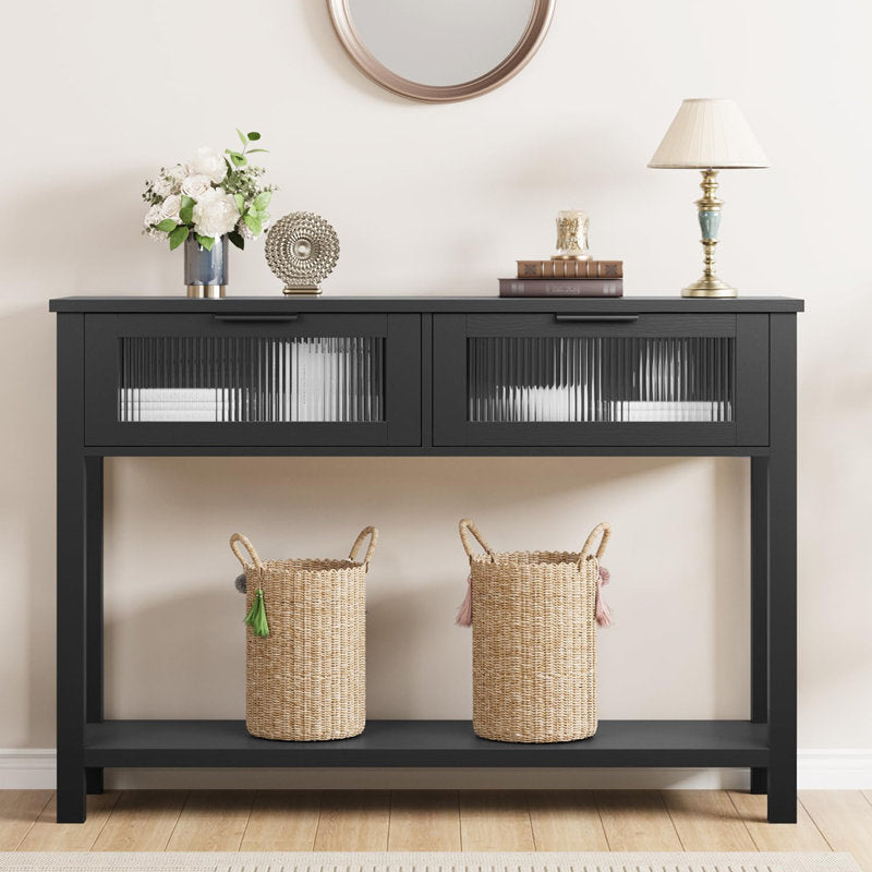 Stylish entryway console