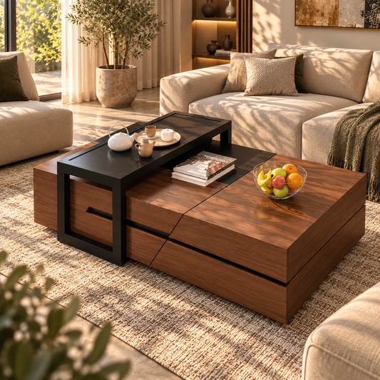 Distinctive multi-purpose coffee table