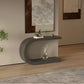 Console with a modern, streamlined design