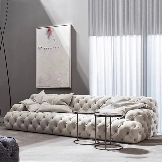 Elegant sofa with a modern touch