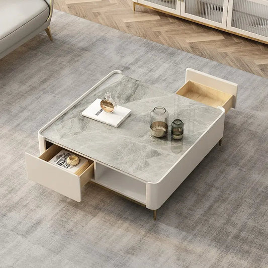 طاولة قهوة فاخرة بتصميم راقى