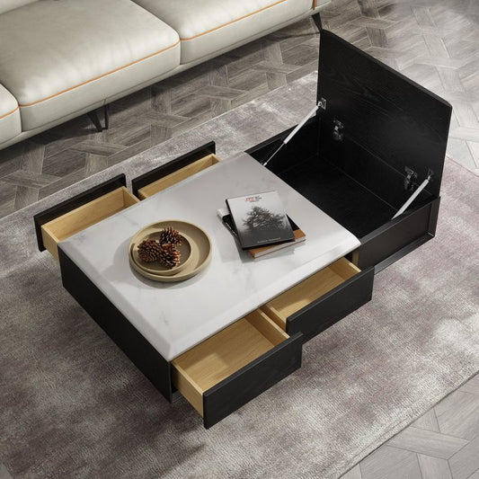 coffee table with storage space