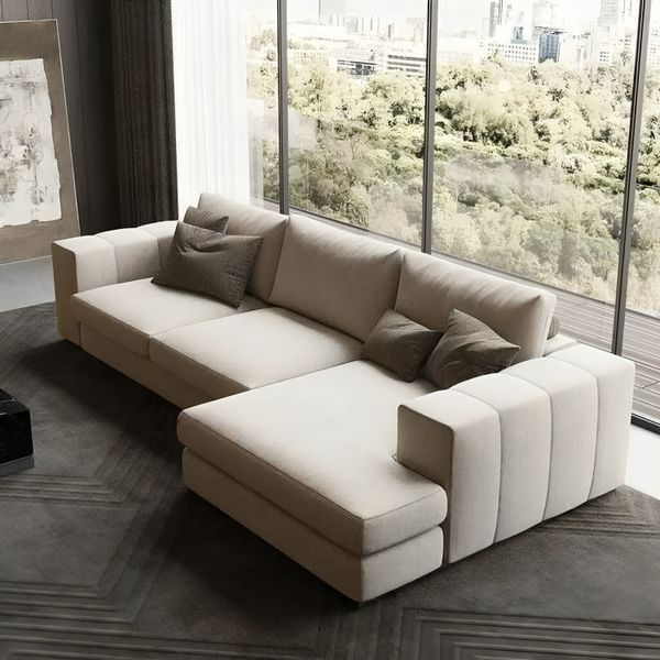Luxury design living room corner sofa