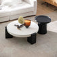 Modern round coffee table