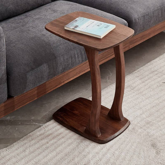 wooden side table