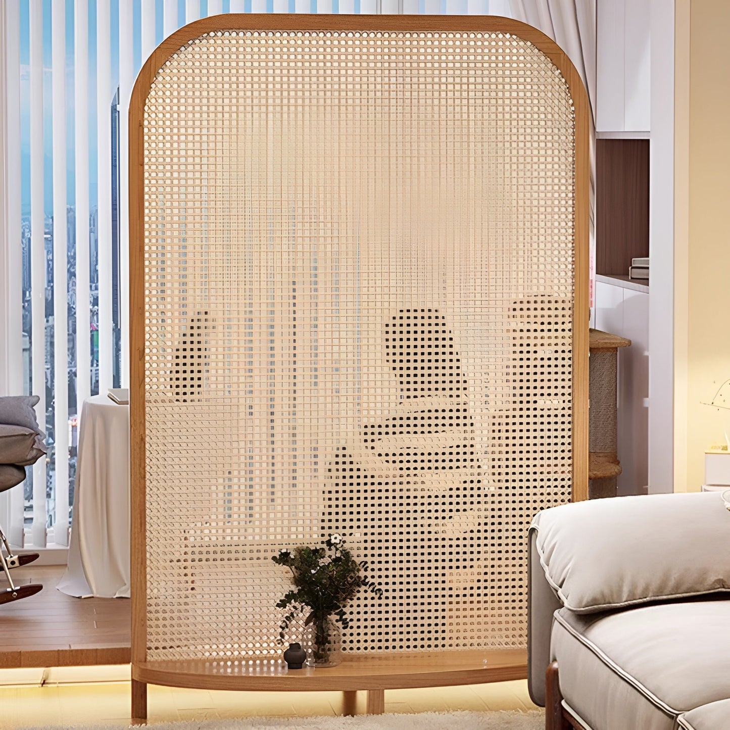 Asian style wall barrier 