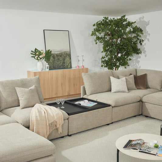 طاوله قهوه لوريتا تتحول لبوف