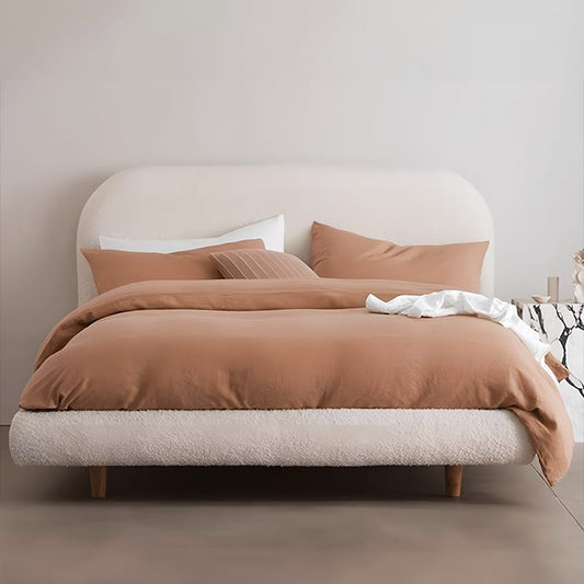 Contemporary rustic bed
