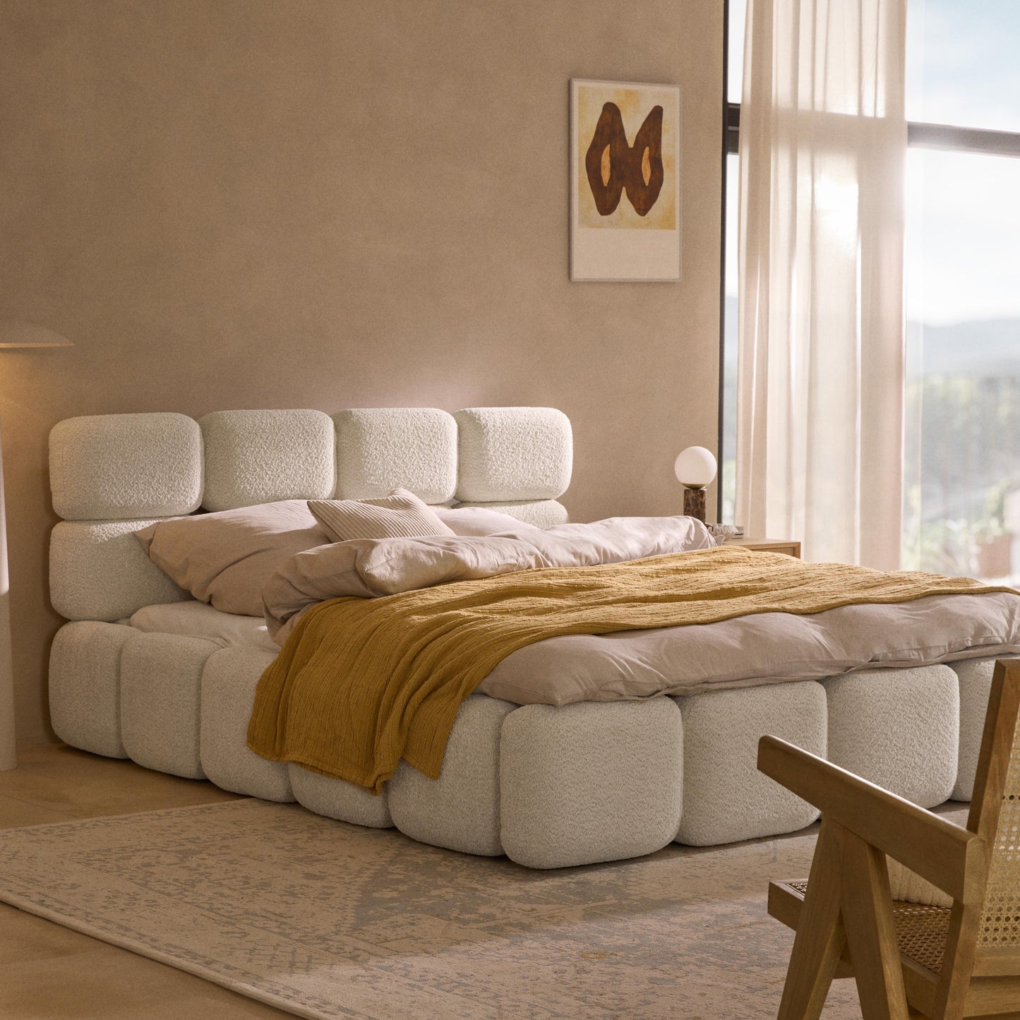 Bum Plus Bed Off White