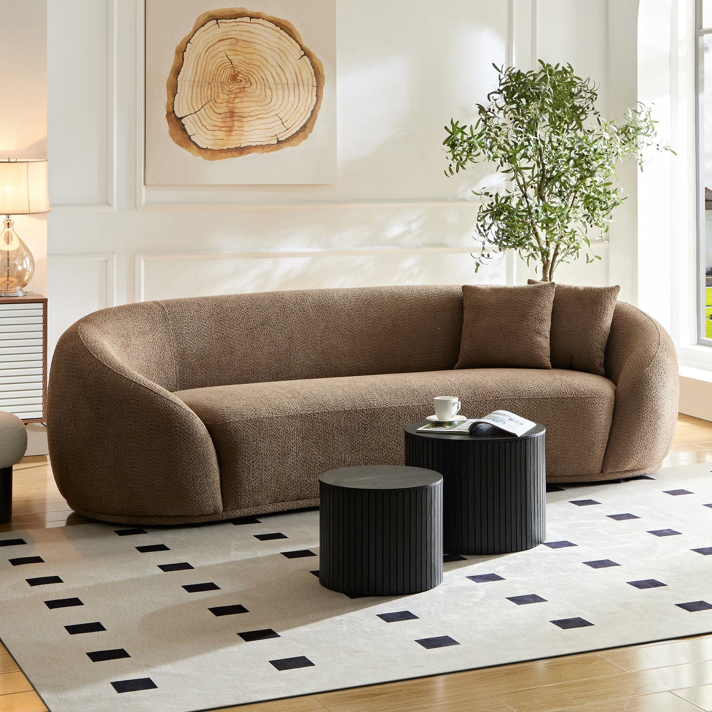 Modern sofa with elegant design