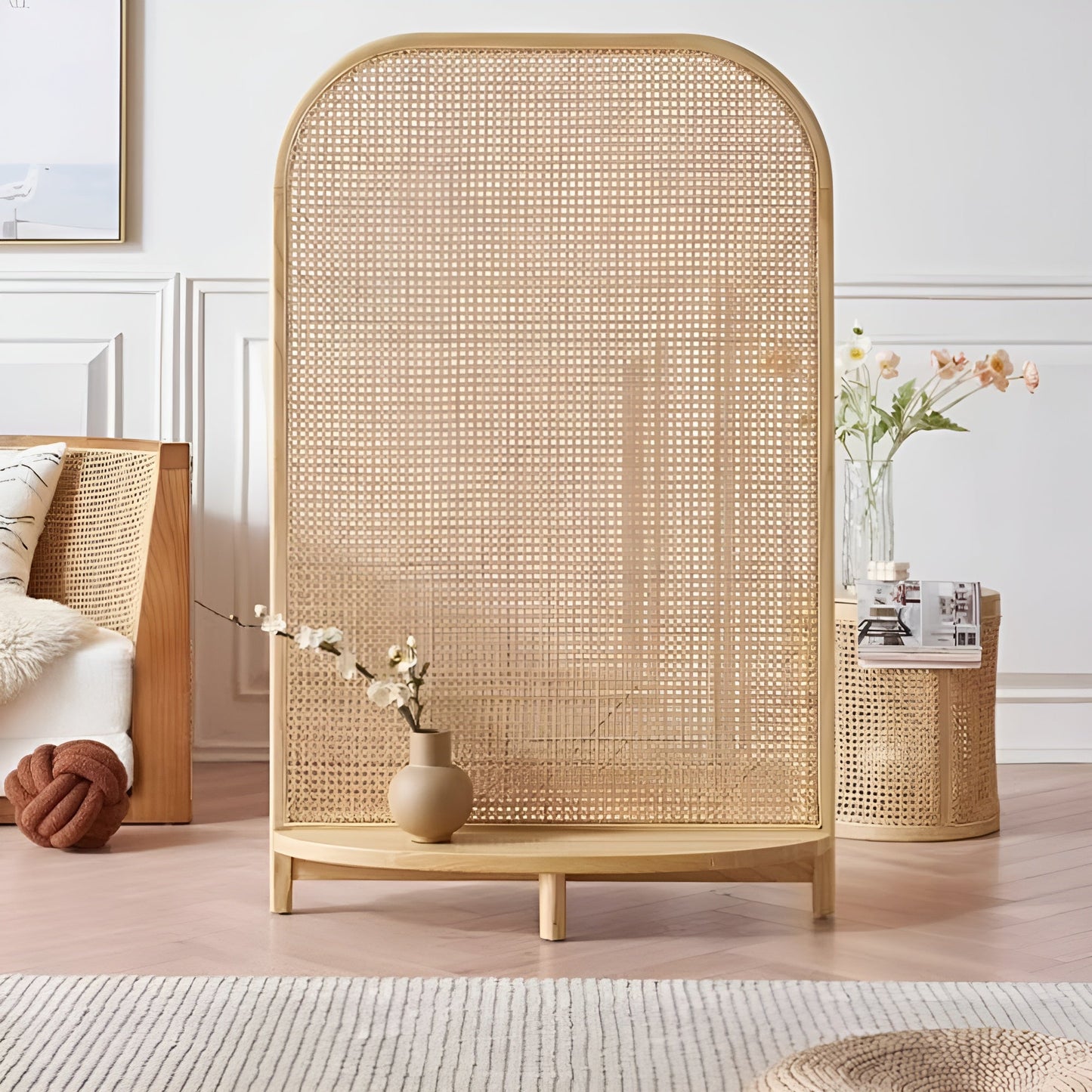 Asian style wall barrier 