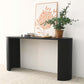 Streamlined entrance console