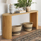 Streamlined entrance console
