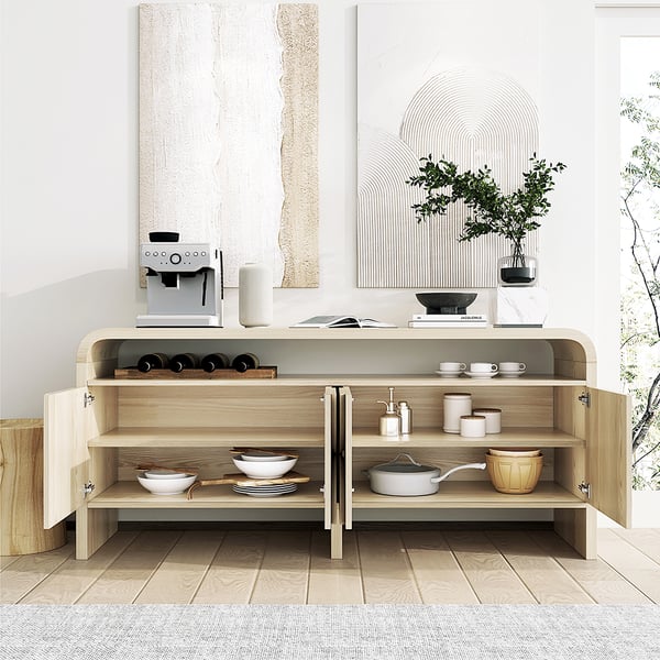 Home buffet with elegant design 