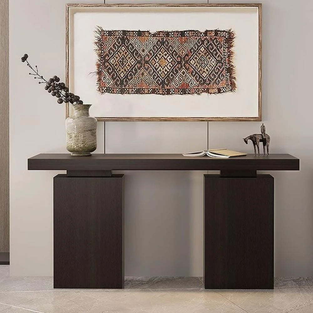 كونسول خشبي راقي