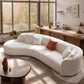 Allora's distinctive sofa