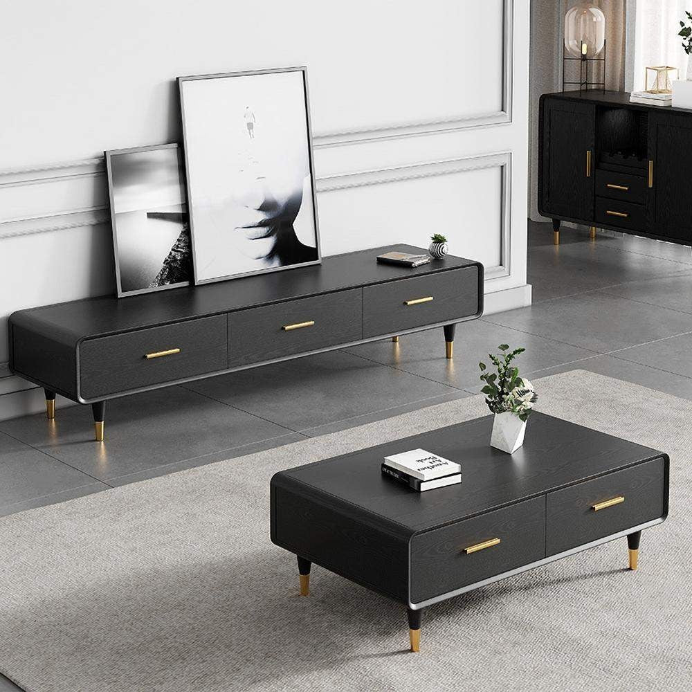 طاولة تلفزيون بتصميم عصري