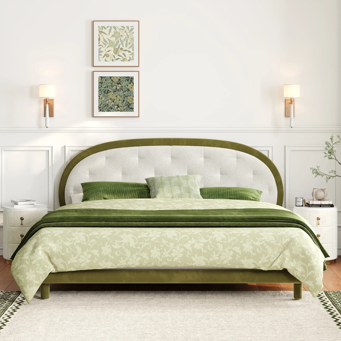 European style bed