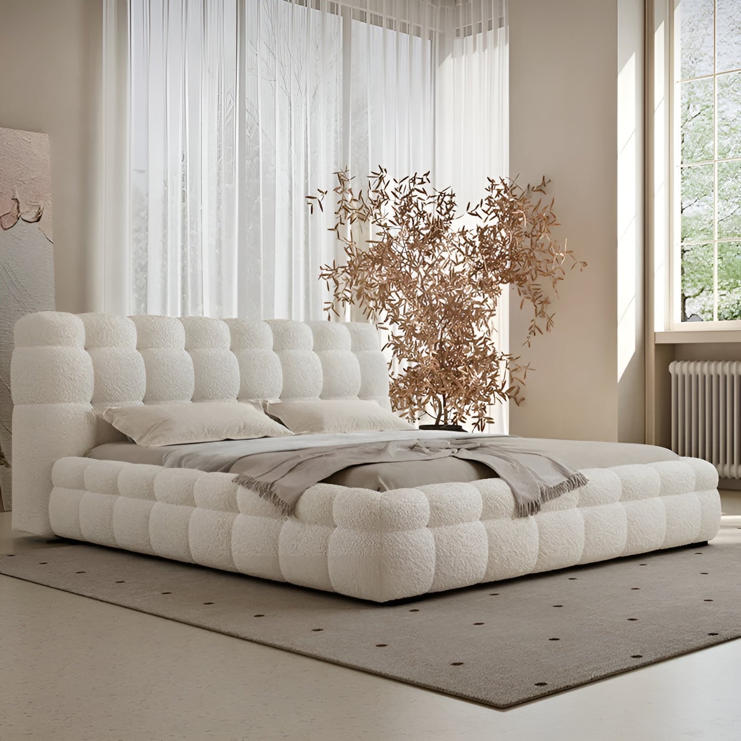 سرير بوكلية بتصميم حديث