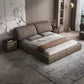 attractive double bed